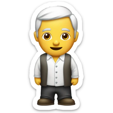 Balança com tocha serviço social  sticker