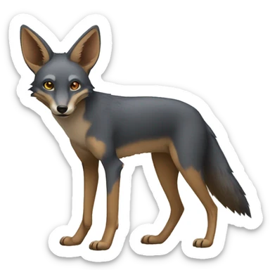 Jackal Full Body sticker