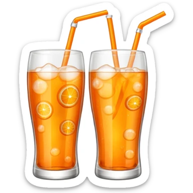 Half-Filled Glasses fanta sticker