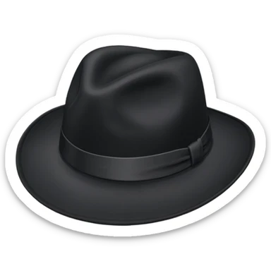 Black hat 🧢 sticker