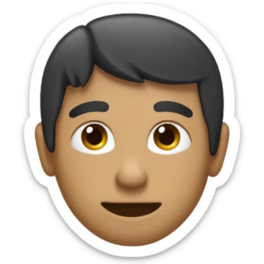 A E I O U letters sticker