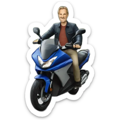 Éric Zemour sur un T max sticker