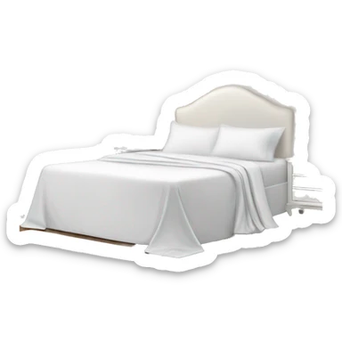 white satin bed sheets white bed frame sticker