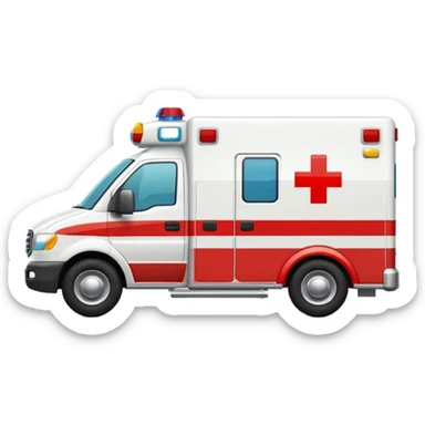 ambulance  sticker