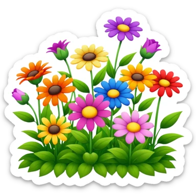 Grow a garden sticker