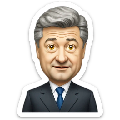 petro poroshenko sticker