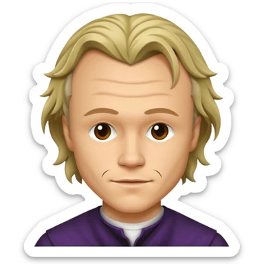 Heath Ledger sticker