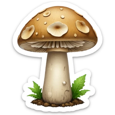 champignon qui fume sticker