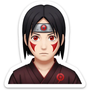 Itachi Mangekyou sharingaan sticker