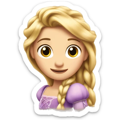 Princess Rapunzel  sticker