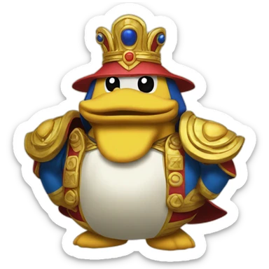 emperor-dedede sticker