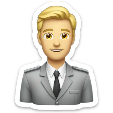 agent d'entretien de menage sticker