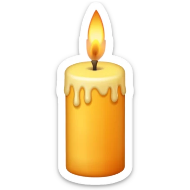 candle sticker