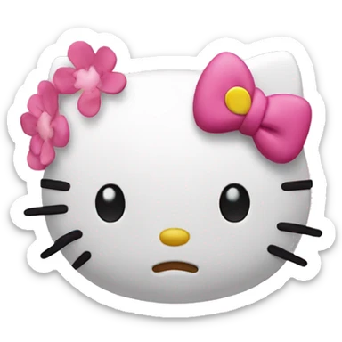 Hello kitty sticker