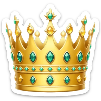 queen crown sticker