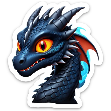 Night fury sticker