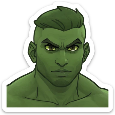 Sexy brown muscular south Asian man  sticker