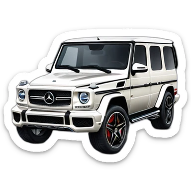 Mercedes g63 amg sticker