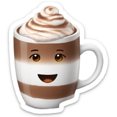 Hot chocolate  sticker