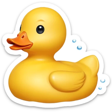 rubber duck sticker