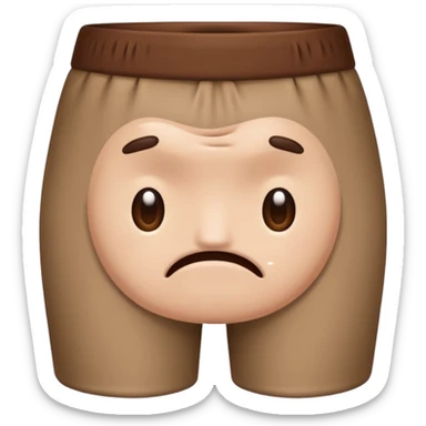 A person Pooping pants emoji   sticker