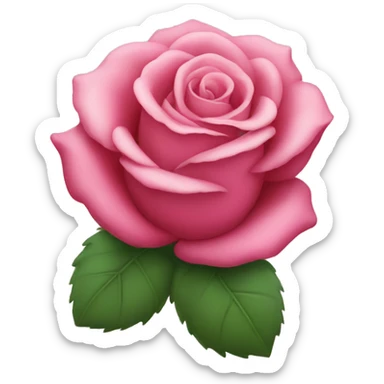 Rose tot sticker