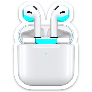 A AirPods emoji not AirPods Max sticker