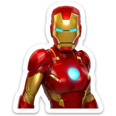 Iron  man female sticker