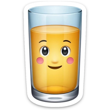 glass tumbler sticker