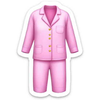 Pink pijamas sticker