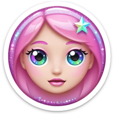 Pink aesthetic sparkles like this✨ sticker