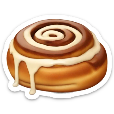 Cinnamon bun sticker