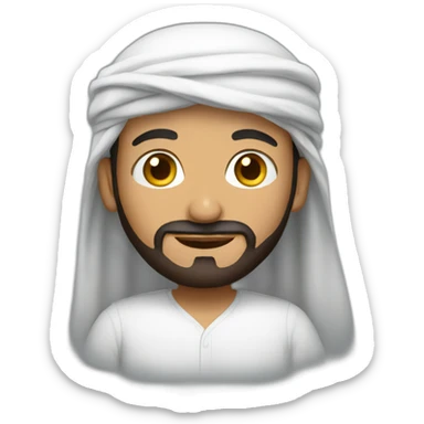Arabic guy sticker