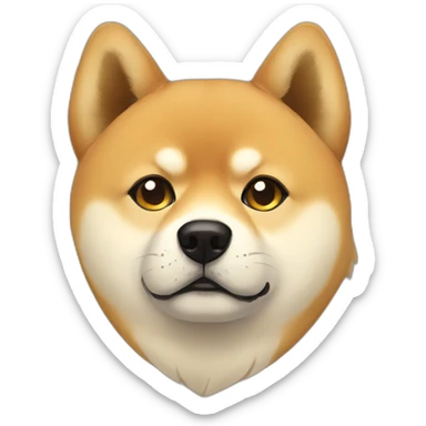 sad-shiba sticker