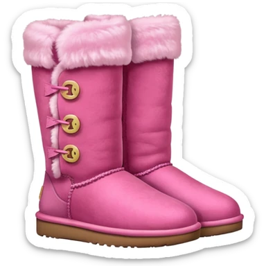 pink uggs sticker