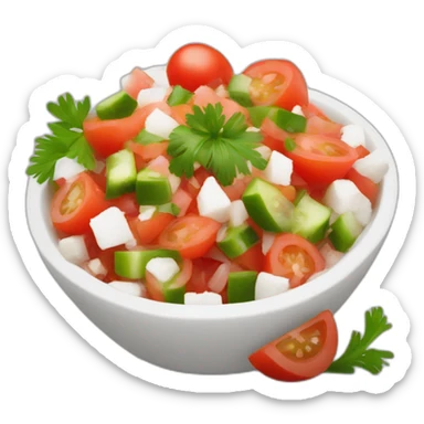 Pico de gallo sticker