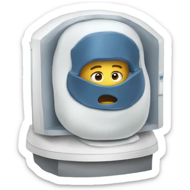Radiologist-performing-mri sticker