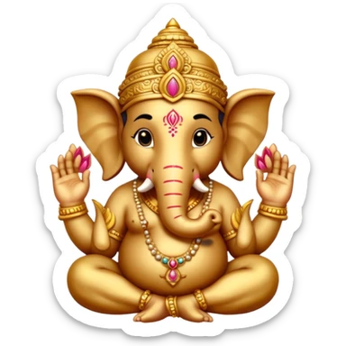 Ganesha sticker