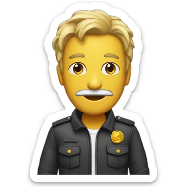 Peronista robando sticker