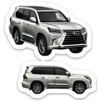 Lexus LX 450 sticker