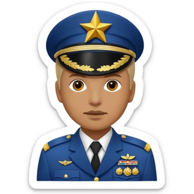 Chinie general sticker