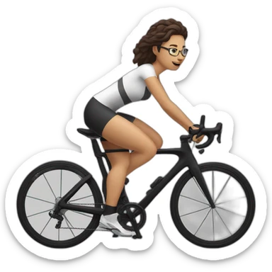 clara morgan cycling sticker