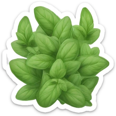 Oregano in a ziploc bag sticker