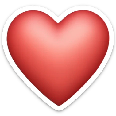 chetta print heart sticker