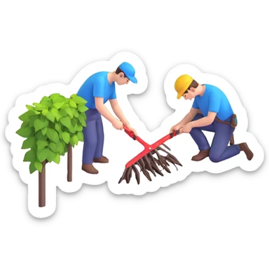 winter grapevine pruning and field ridge tidying scene, grapevines being pruned and field tidied, no background sticker