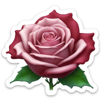 Rose sticker