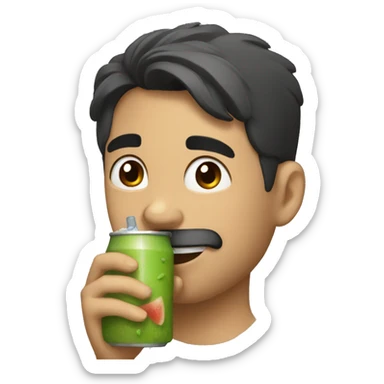 Una bebida mate sticker