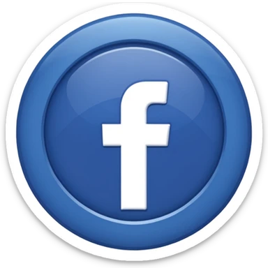 représente le célèbre badge de certification Facebook (blue check" ou "pastille bleue) sticker