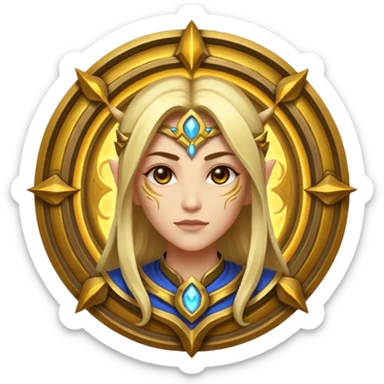 world of warcraft healer icon sticker