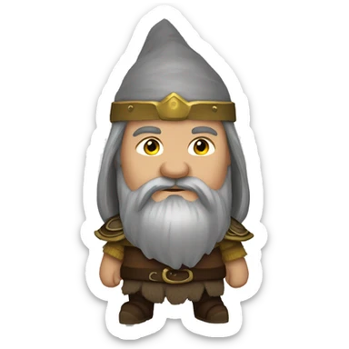 Gimli Dwarf sticker